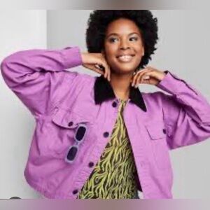 Wild Fable Women's Purple Jacket XL